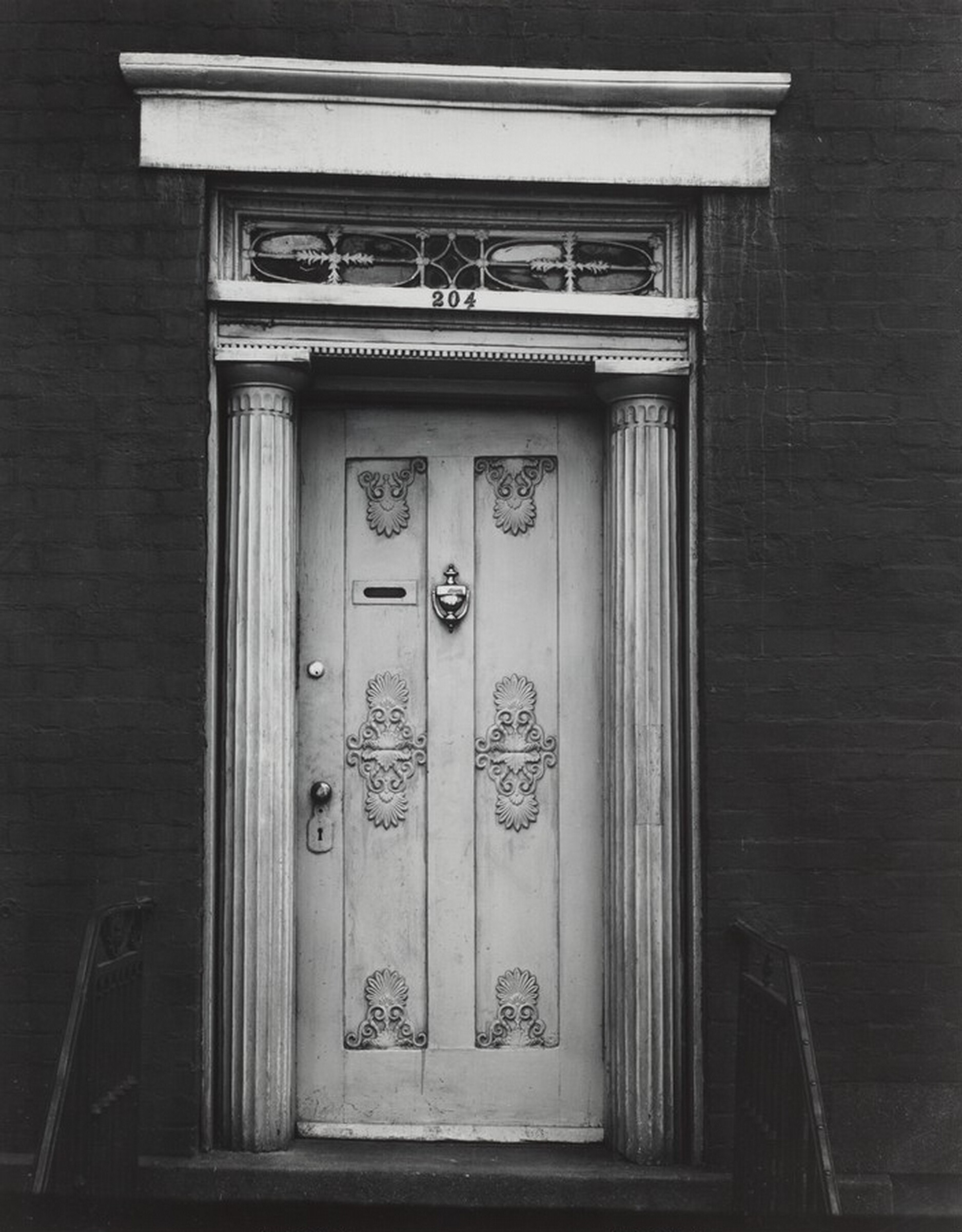 Doorway, 204 West 13th Street, New York City, around 1931, Walker Evans, 1931, printed 1974