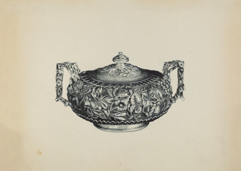 Silver Sugar Bowl