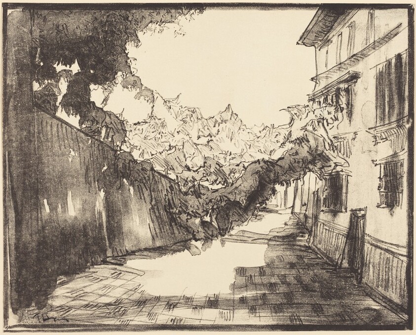 Courtyard, Camp de Mar, Mallorca