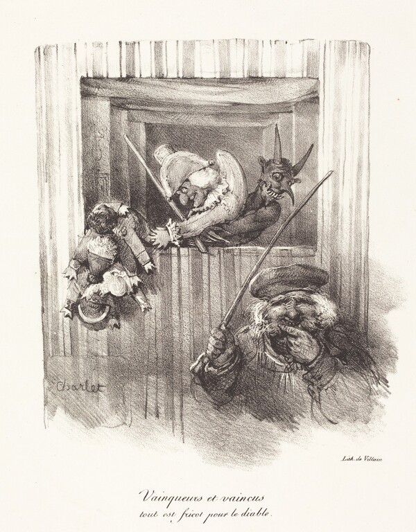 Vainqueurs et vaincus, tout est fricot pour le diable (The Vanquishers and the Vanquished, All Food for the Devil)