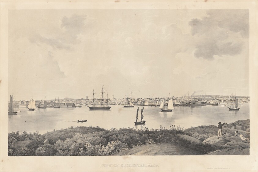 View of Gloucester, Mass.