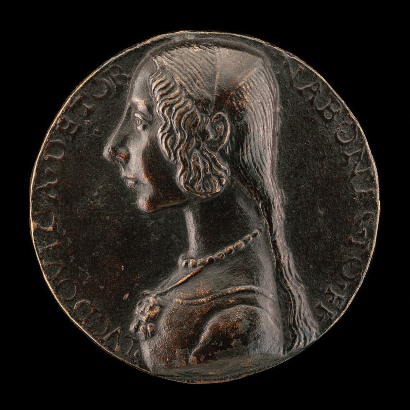 Lodovica Tornabuoni, Daughter of Giovanni Tornabuoni [obverse]