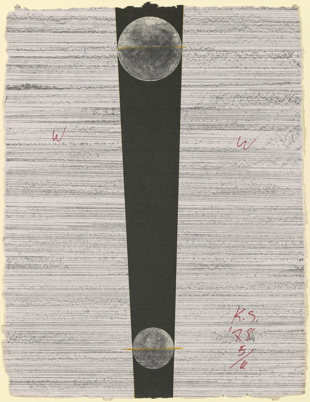 Wax-Wan (State), Keith Sonnier, 1977, published 1978