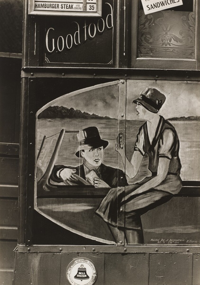 Lunch Wagon Detail, New York