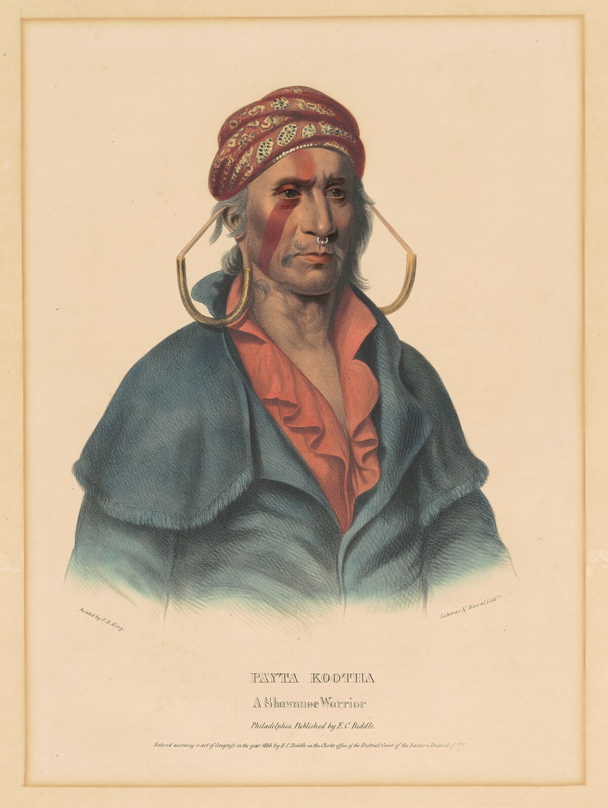 Payta Kootha, a Shawnee Warrior