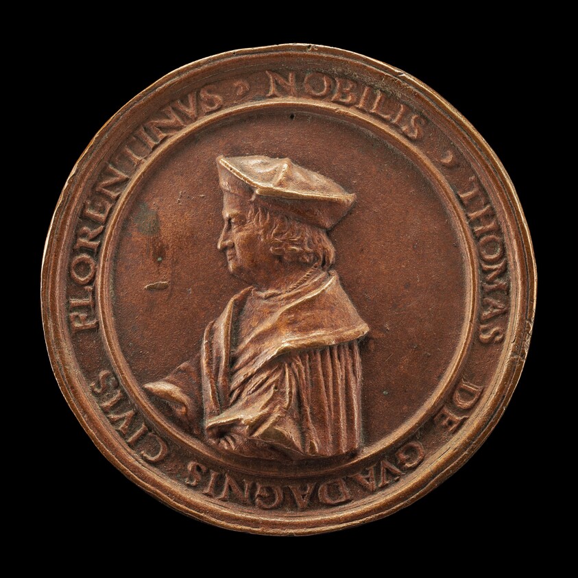 Tommaso Guadagni, 1454-1533, Banker, Florentine Consul at Lyon 1505, Municipal Counselor 1506-1527, Counselor to François I 1523 [obverse]
