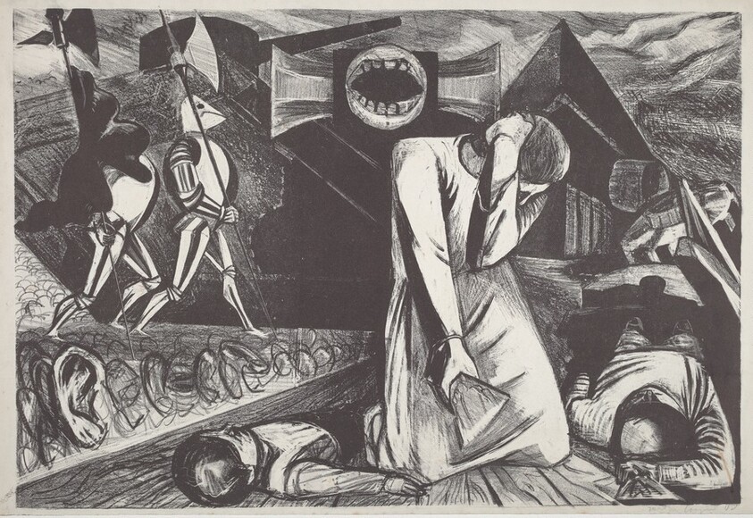 Untitled (Dramatic Figures)