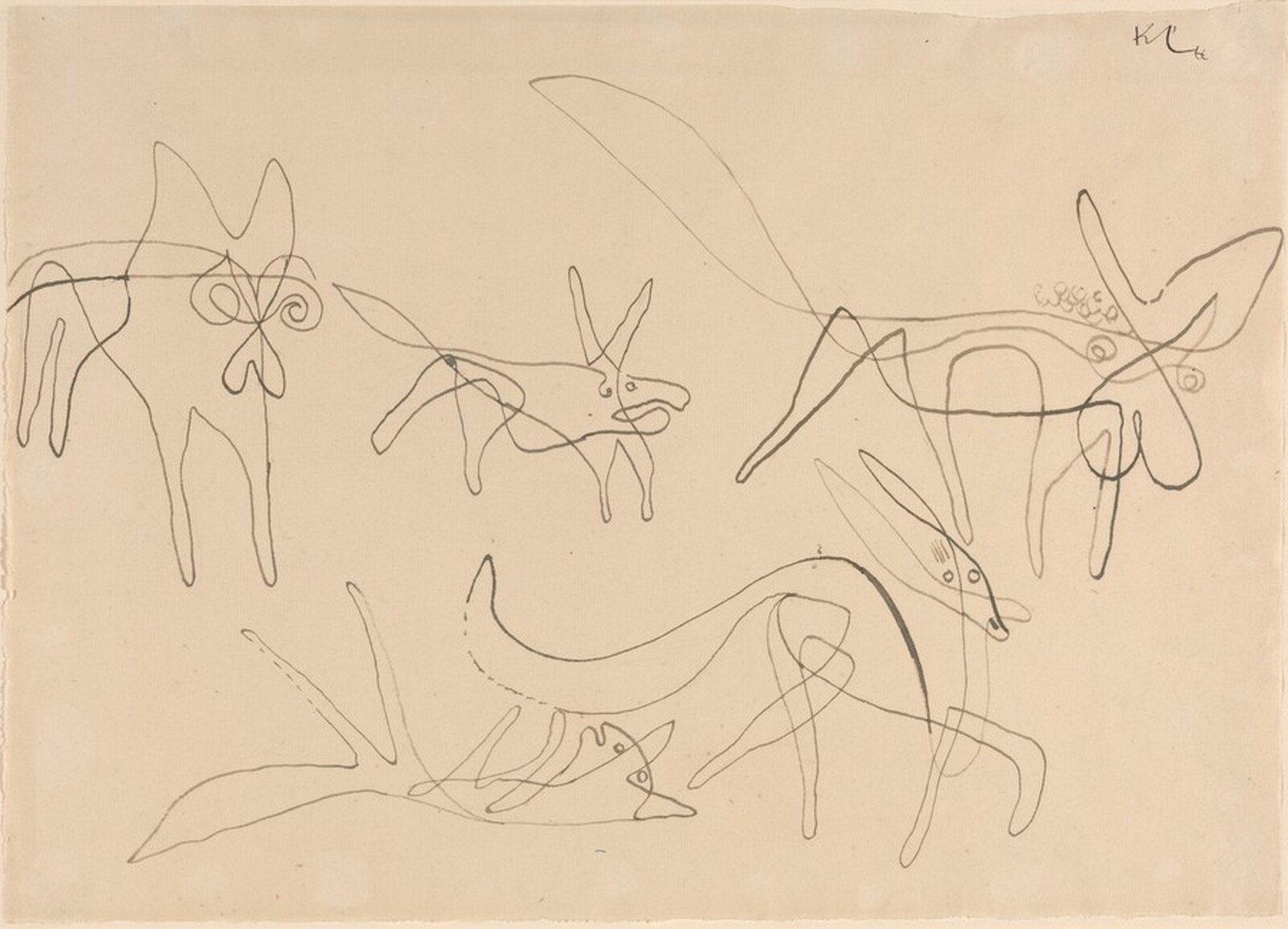 Gemischt (Mixed), Paul Klee, 1927