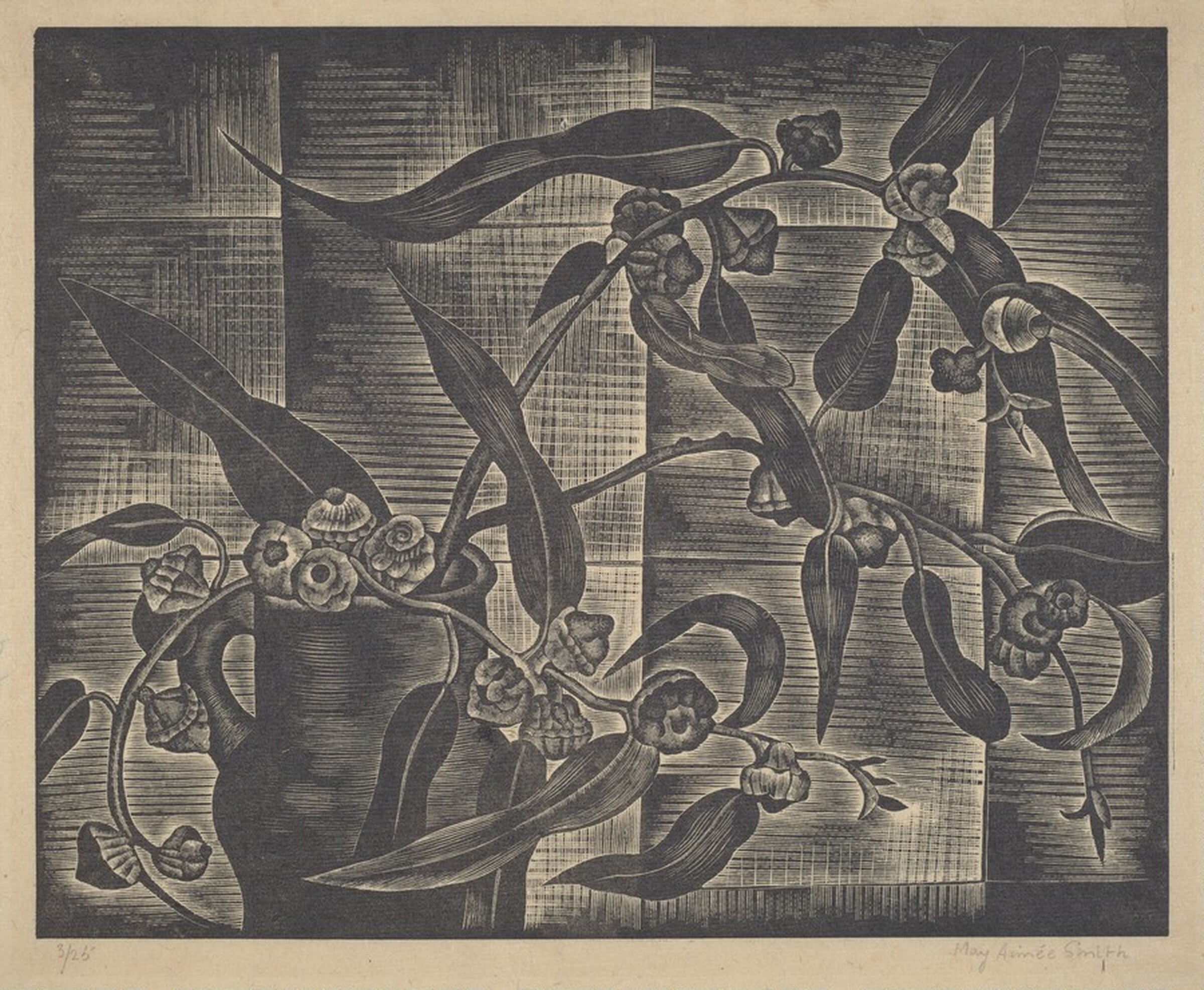 Still Life, Flowers in a Jug, May Aimée Smith, c. 1930-1940