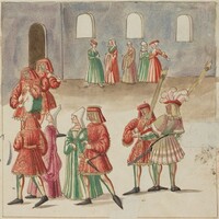 Masquerade, German 16th Century, c.1512-1515
