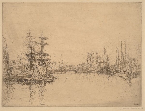 Large Basin of Ostend Harbor (Le Grand Bassin, Ostende)