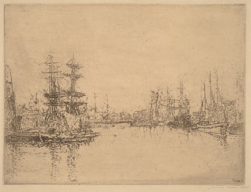 Large Basin of Ostend Harbor (Le Grand Bassin, Ostende)