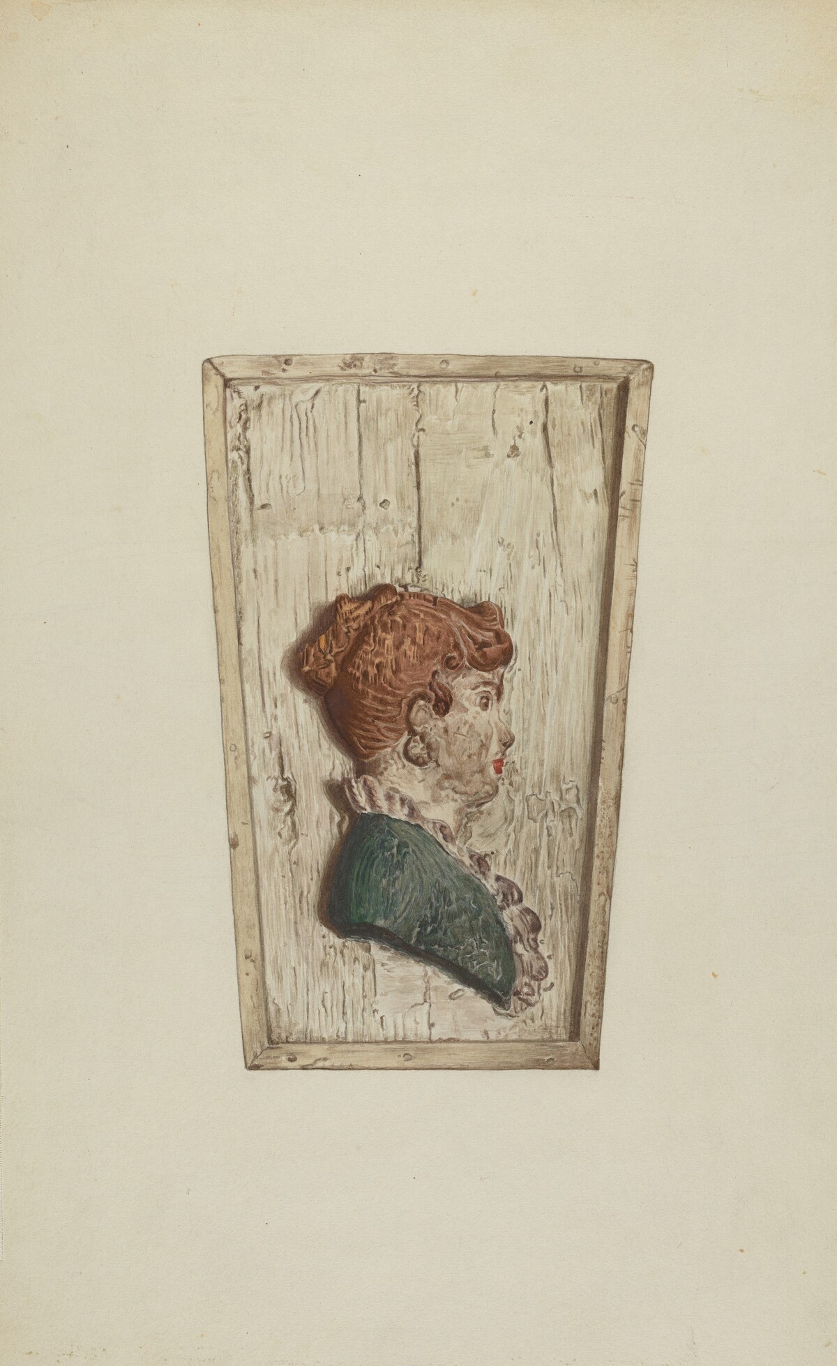 Keystone from Ship's Woodwork