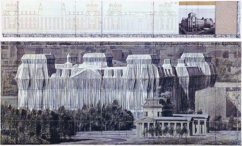 Wrapped Reichstag, Project for Berlin