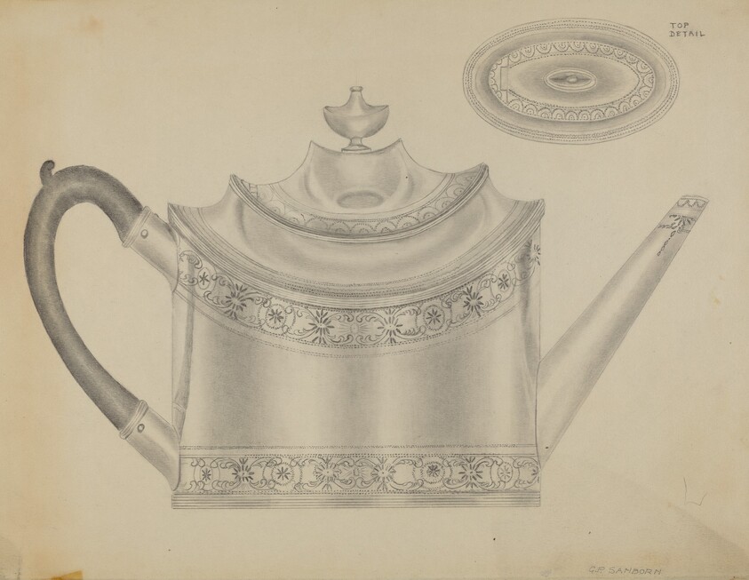 Silver Teapot