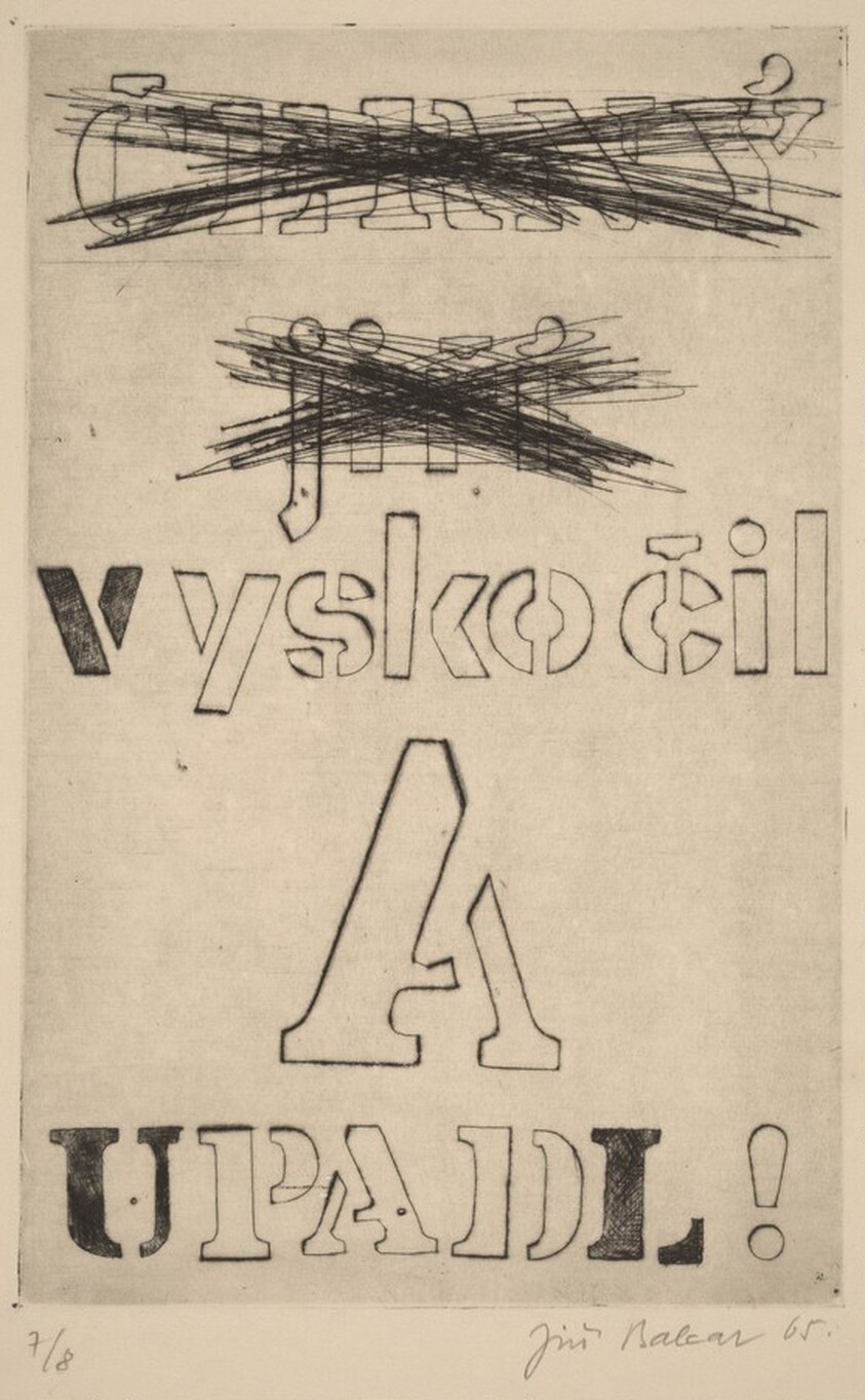 He Sprang Up and Fell Down