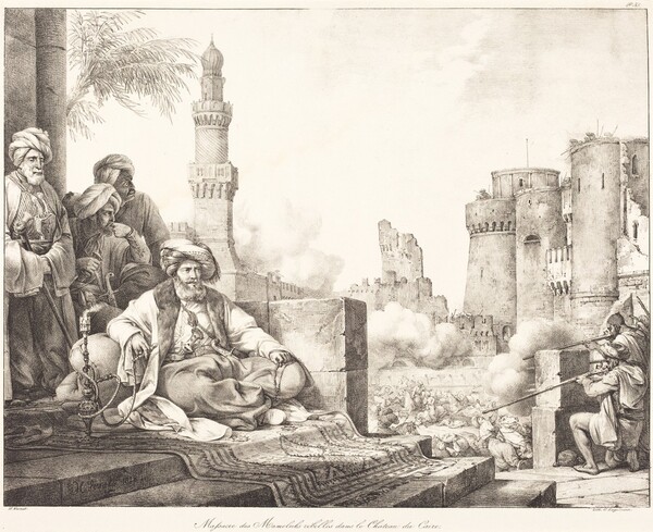 Massacre des Mameluks Rebelles dans le Château de Caire