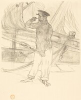 L'hareng saur, Henri de Toulouse-Lautrec, 1895