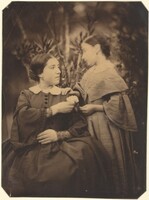 Portrait of Woman and Child, Jean-Baptiste Frénet, 1855
