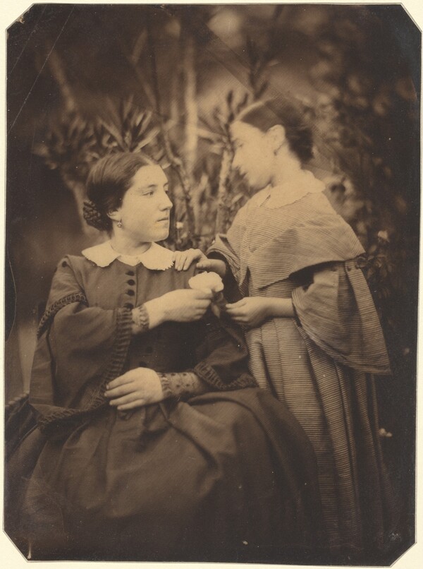 Portrait of Woman and Child