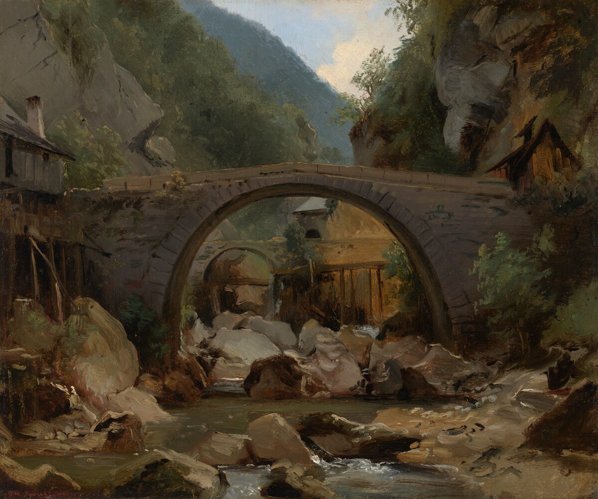 Mountain Stream in the Auvergne
