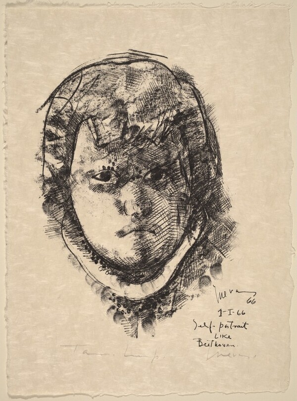 Portrait like Beethoven