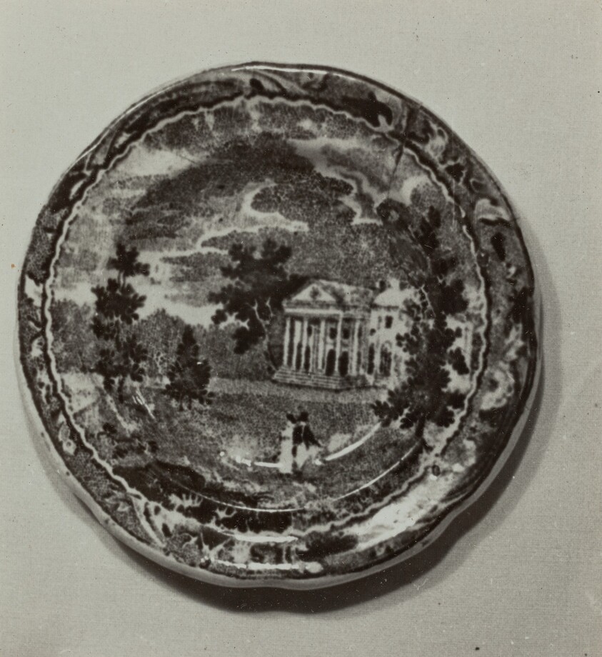 Plate - "New York from Brooklyn Heights"
