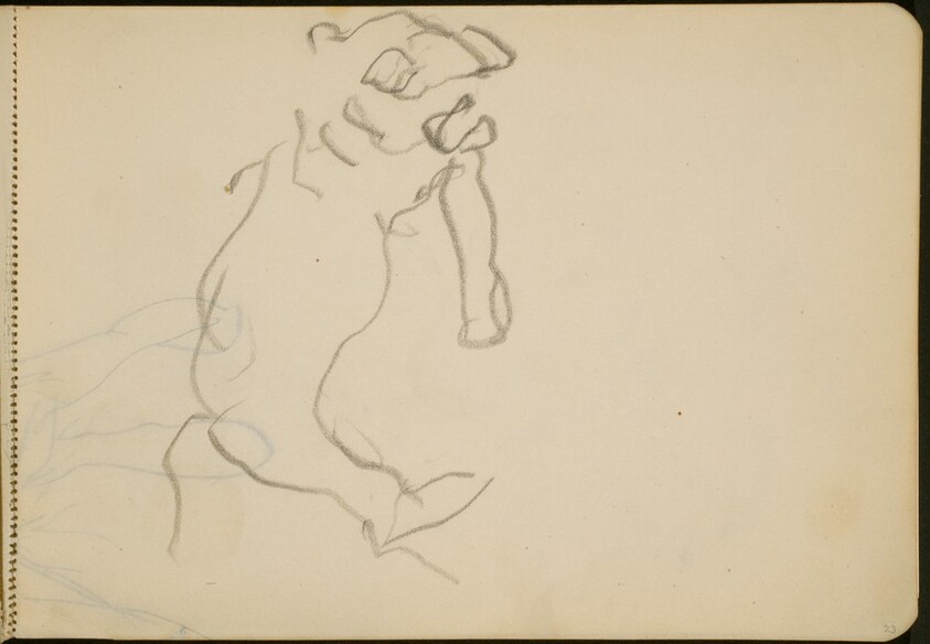 begonnene Tierstudie (Animal Study) [p. 23]