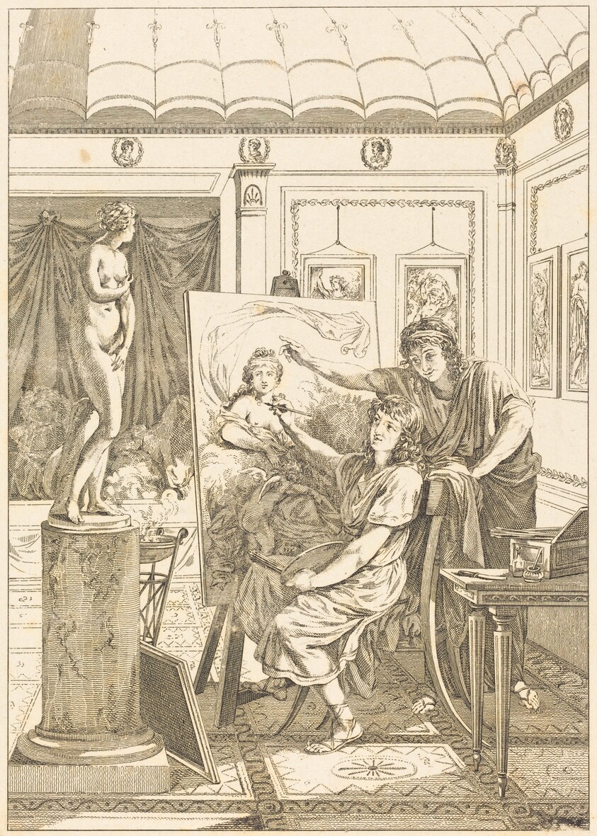 Imitation d'anacreon: Le portrait d'iris