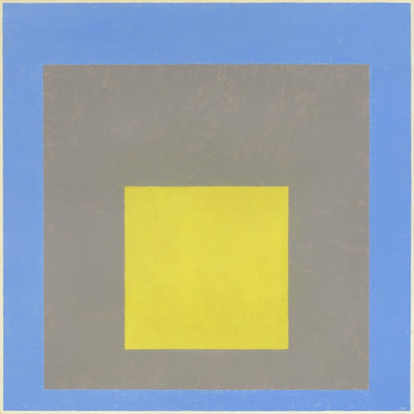 Study for Homage to the Square: Light Rising