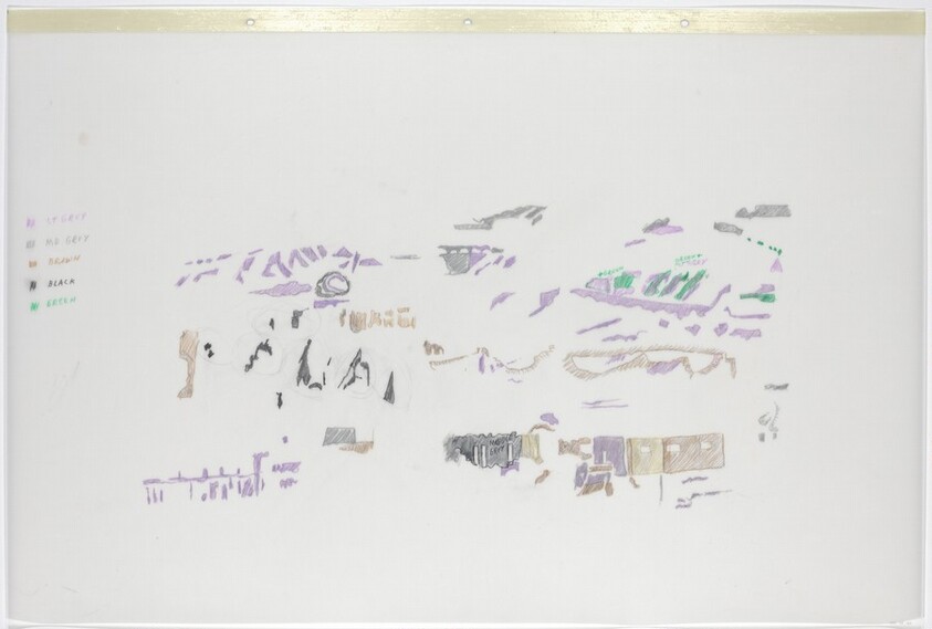 Drawing for "Jerusalem, Temple Mount"