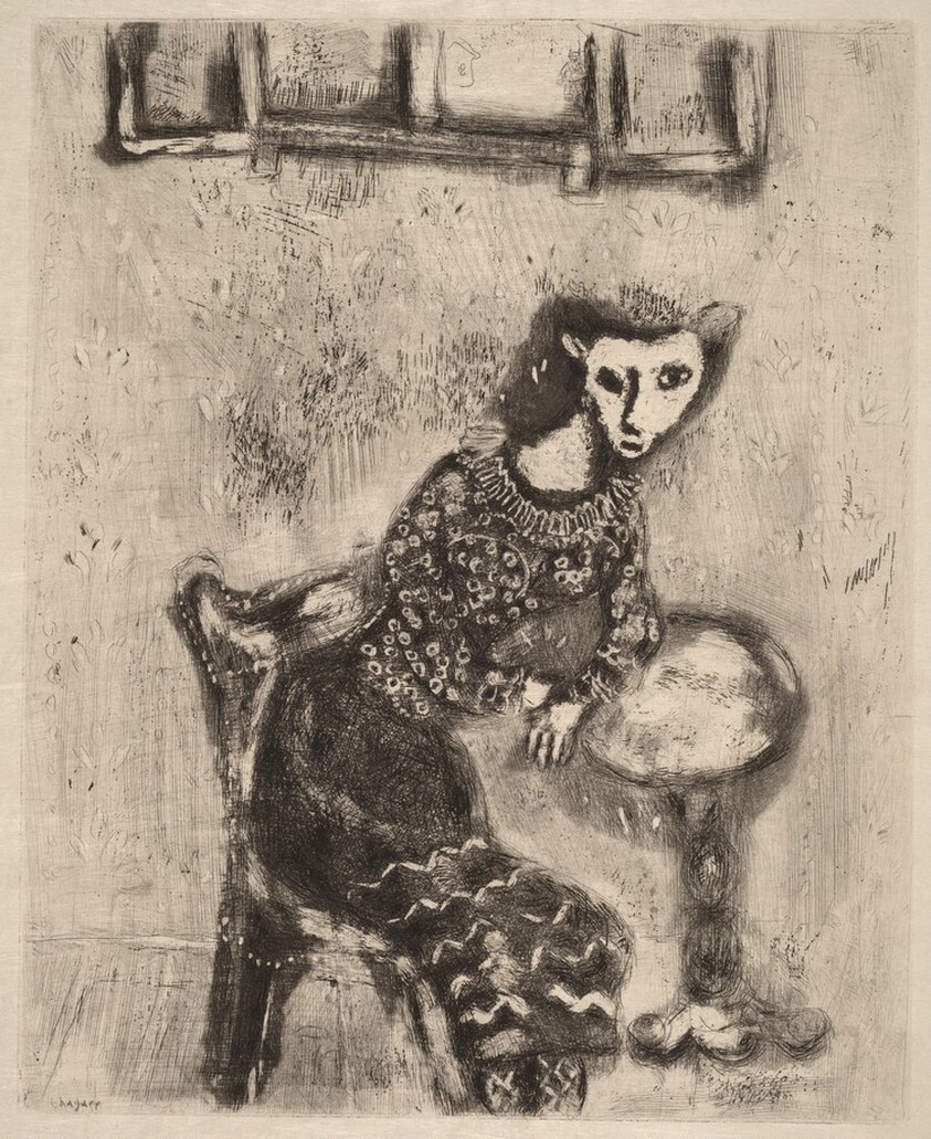 The Cat Changed into a Woman