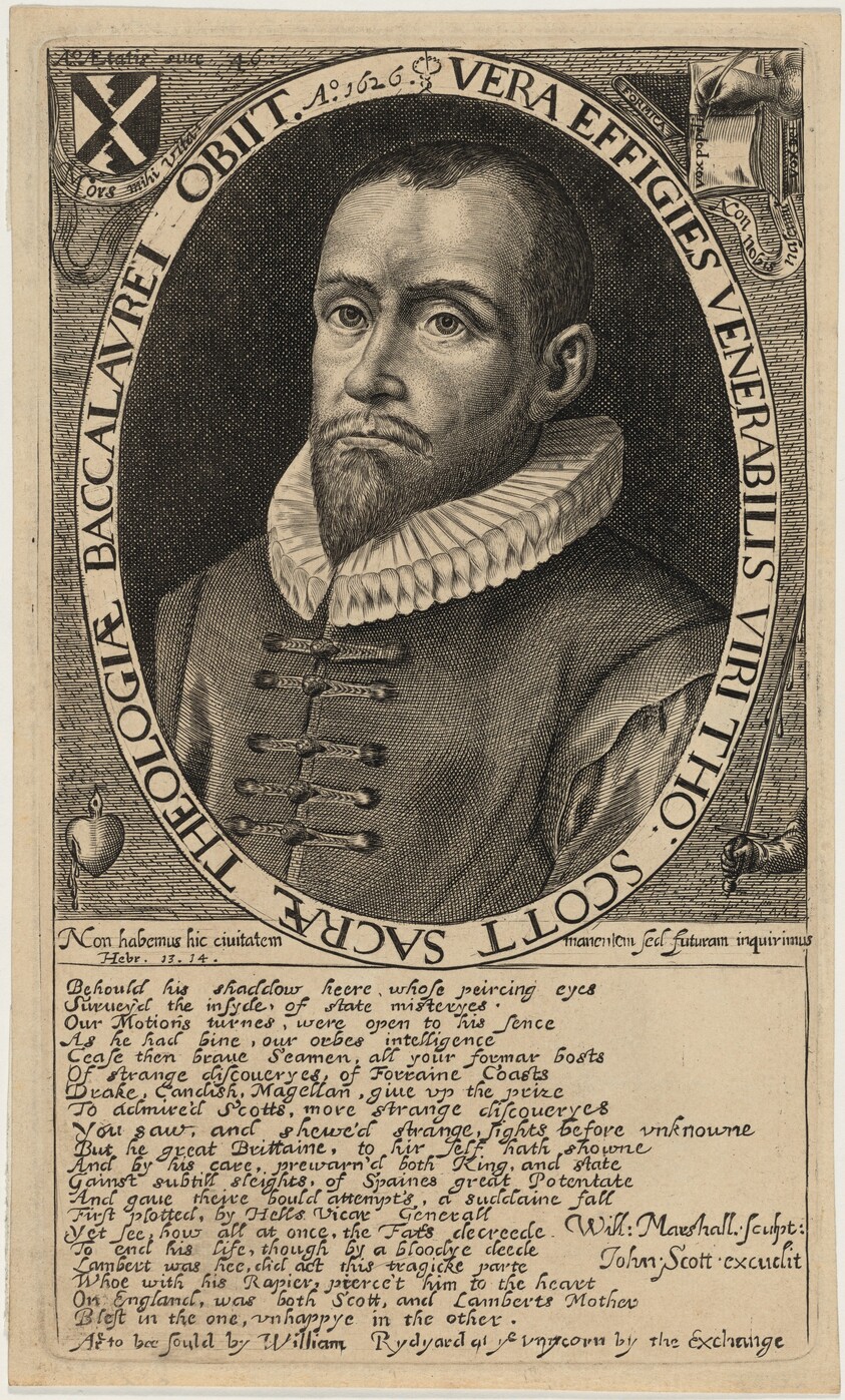 Thomas Scott, B.D., Political Writer