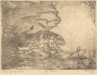 La Proie (The Prey), Orovida Camille Pissarro, 1917
