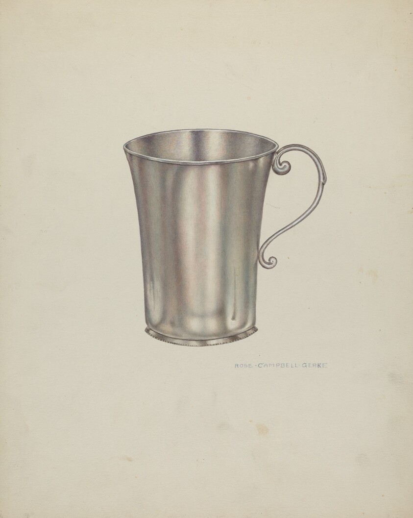 Silver Beaker with Handles