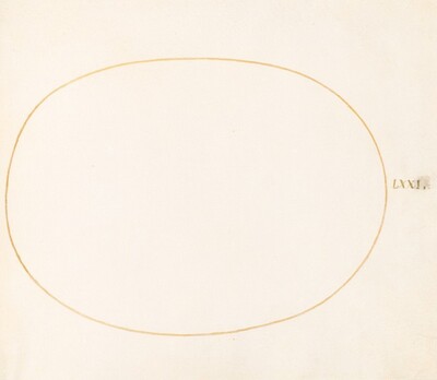 Plate 72: Empty Oval, Joris Hoefnagel, c.1575/1590s