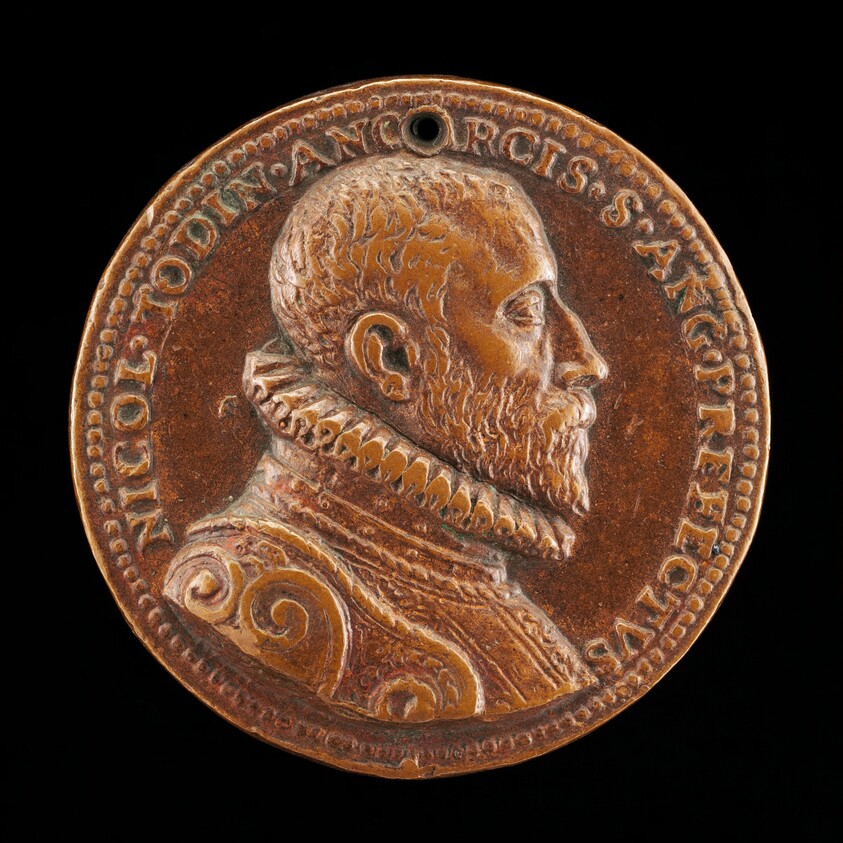 Niccolo Todini of Ancona, Captain of Castel Sant'Angelo, 1585-1591 [obverse]
