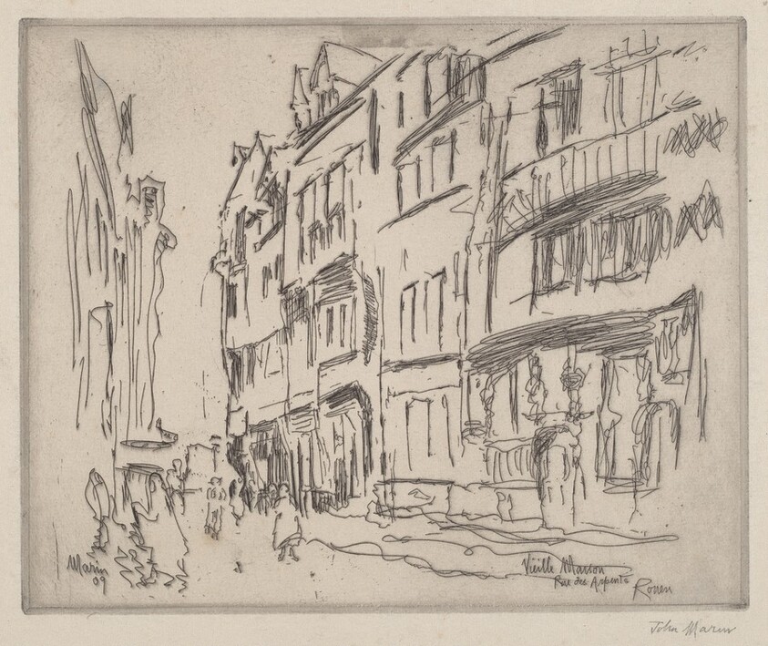 Old House, Rue des Arpents, Rouen, I