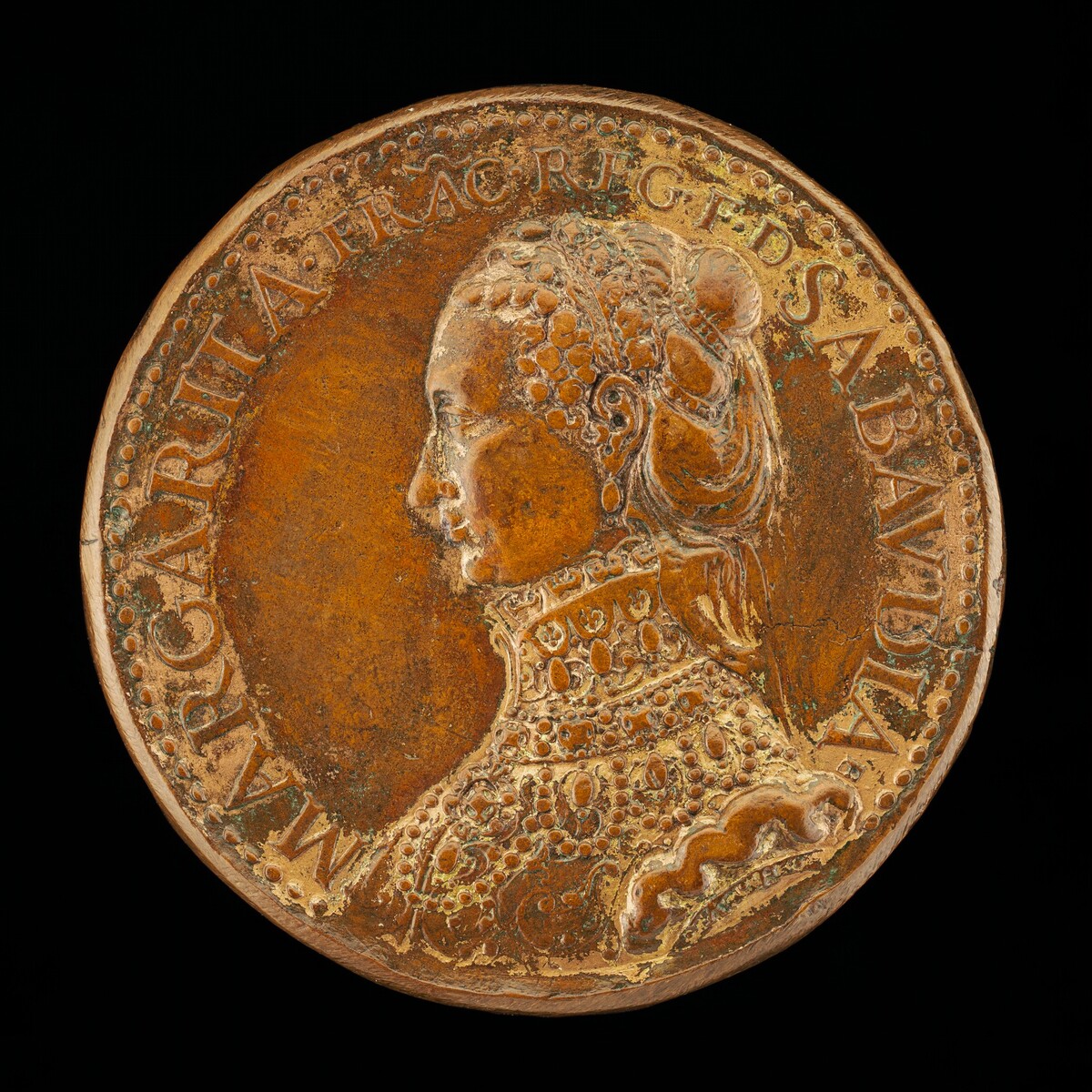 Marguerite of France, 1523-1574, Duchess of Savoy [reverse]