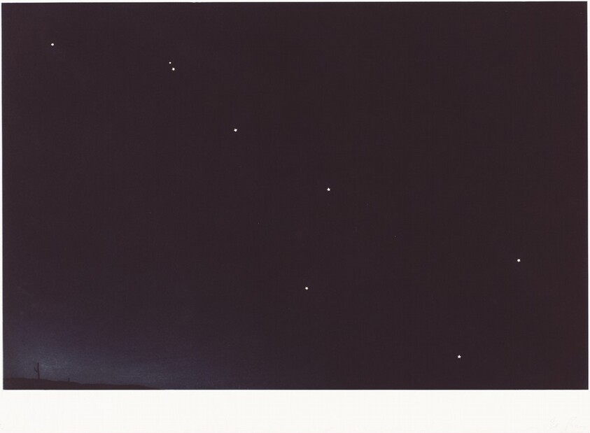 Big Dipper over Desert