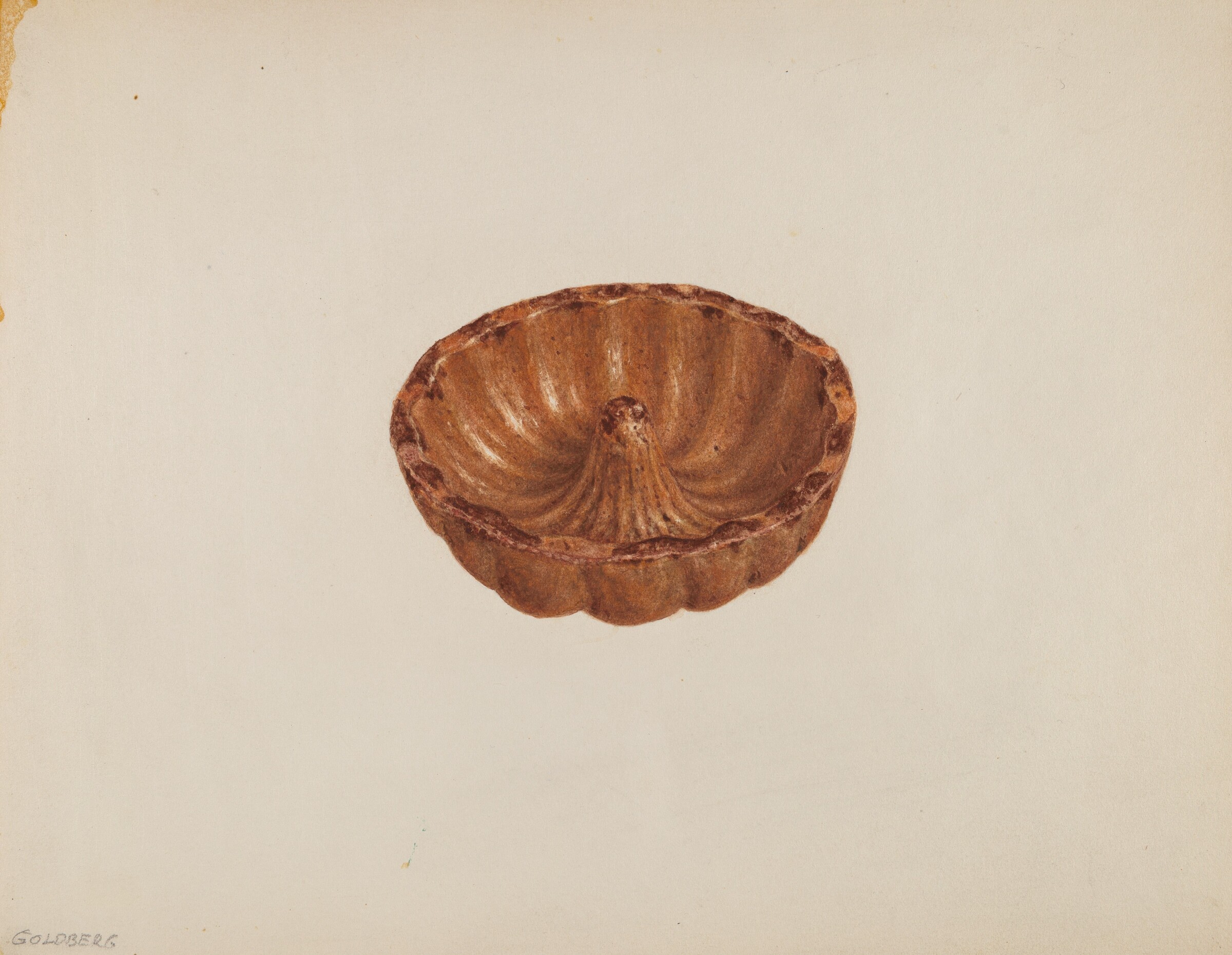 "Turk's Head" Mold, Isadore Goldberg, c. 1940