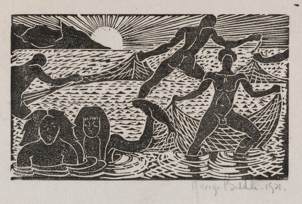 Fisherman with Nets