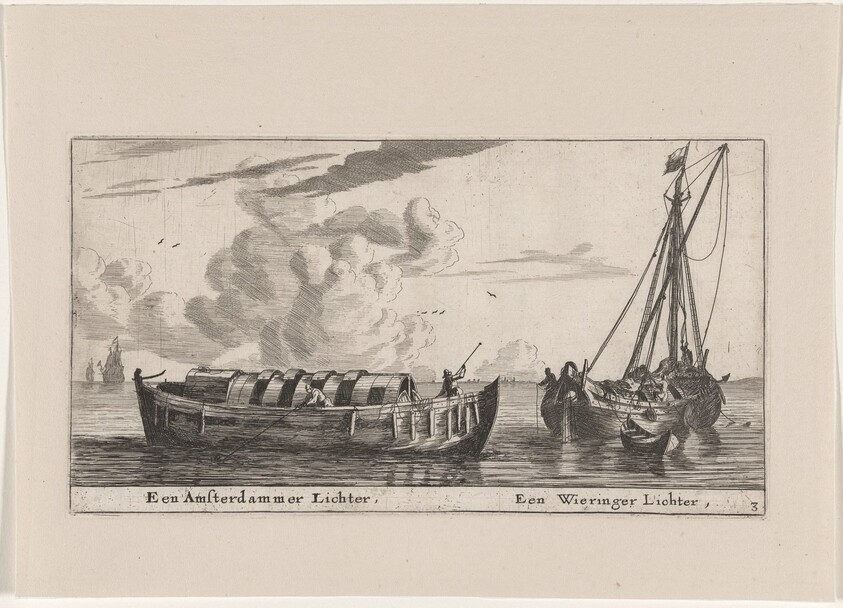 An Amsterdam Lighter and a Wieringer Lighter