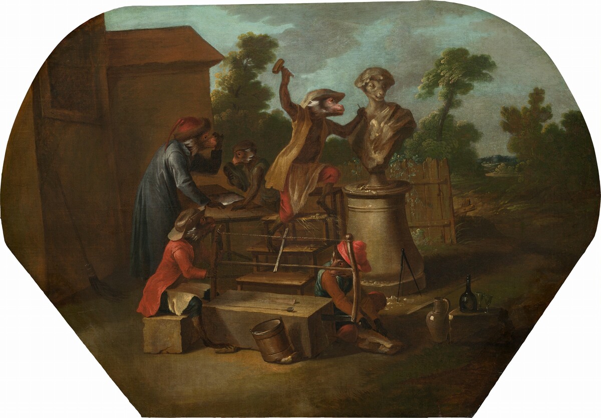 Singerie: The Sculptor