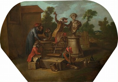 Singerie: The Sculptor