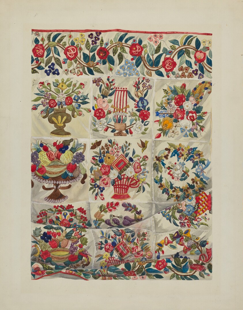 Applique Quilt (Friendship Quilt)