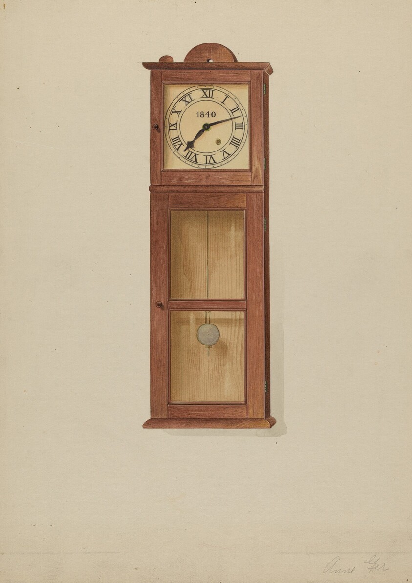 Shaker Wall Clock