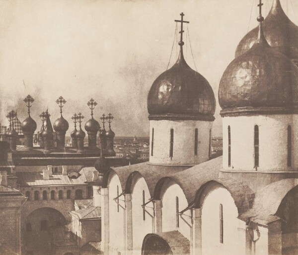 Moscow, Domes of Churches in the Kremlin