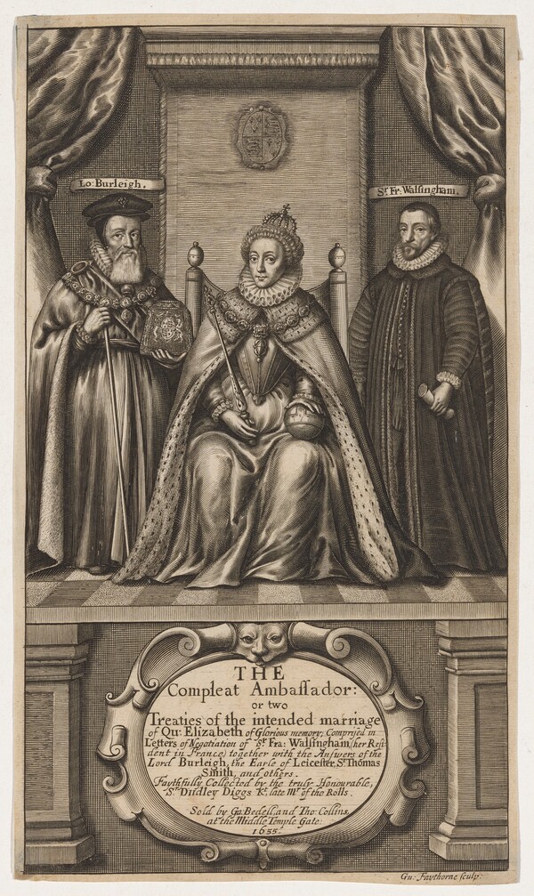 Title Page to Sir Dudly Digges, The Compleat Ambassador