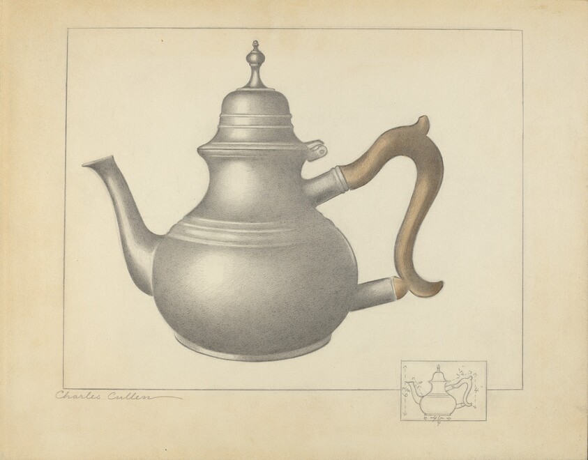 Pewter Teapot
